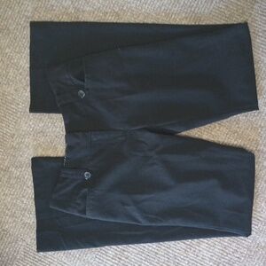 Joe Benbasset Black Slight Flared Dress Pants 2 Pocket Size 1